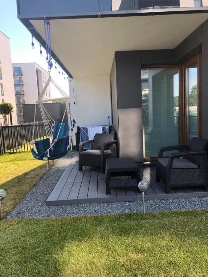 Gdansk Apartament Harmonia Oliwska Esterno foto